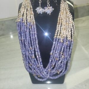 Tanzanite Necklace & Earrings